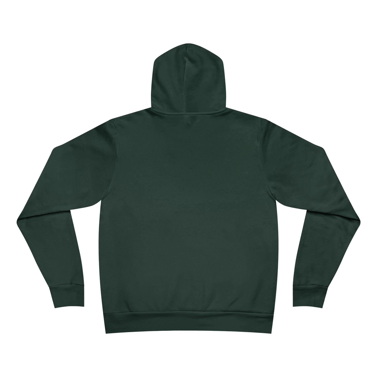 Fleece Pullover Hoodie - White Logo