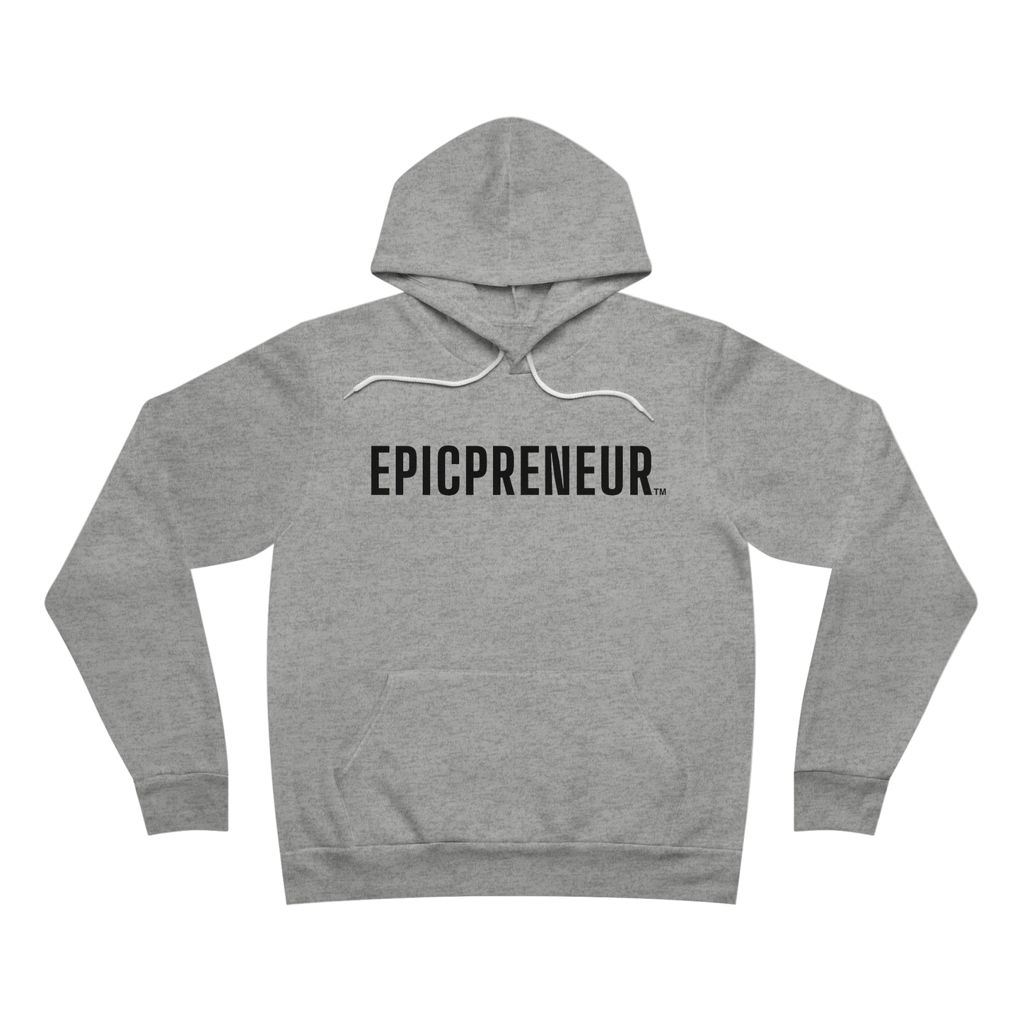 Fleece Pullover Hoodie - Black Logo