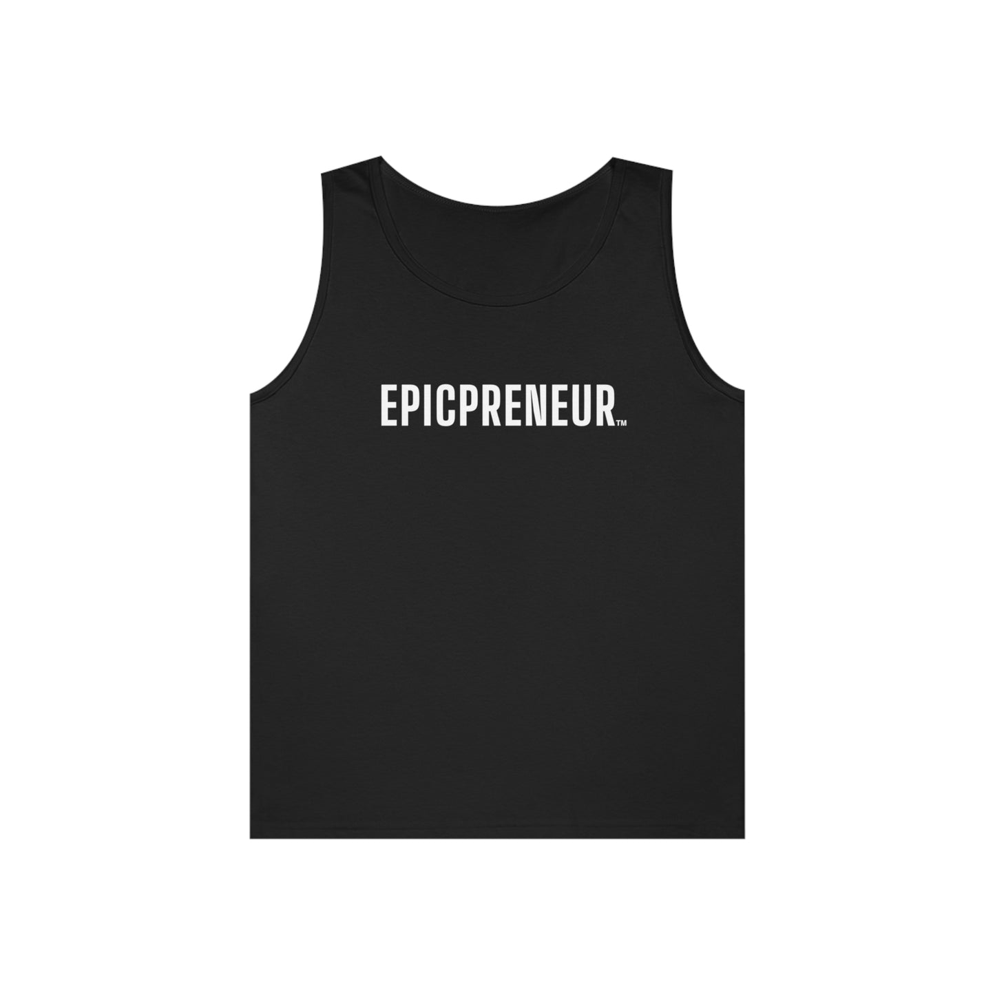 Heavy Tank Top - White Logo